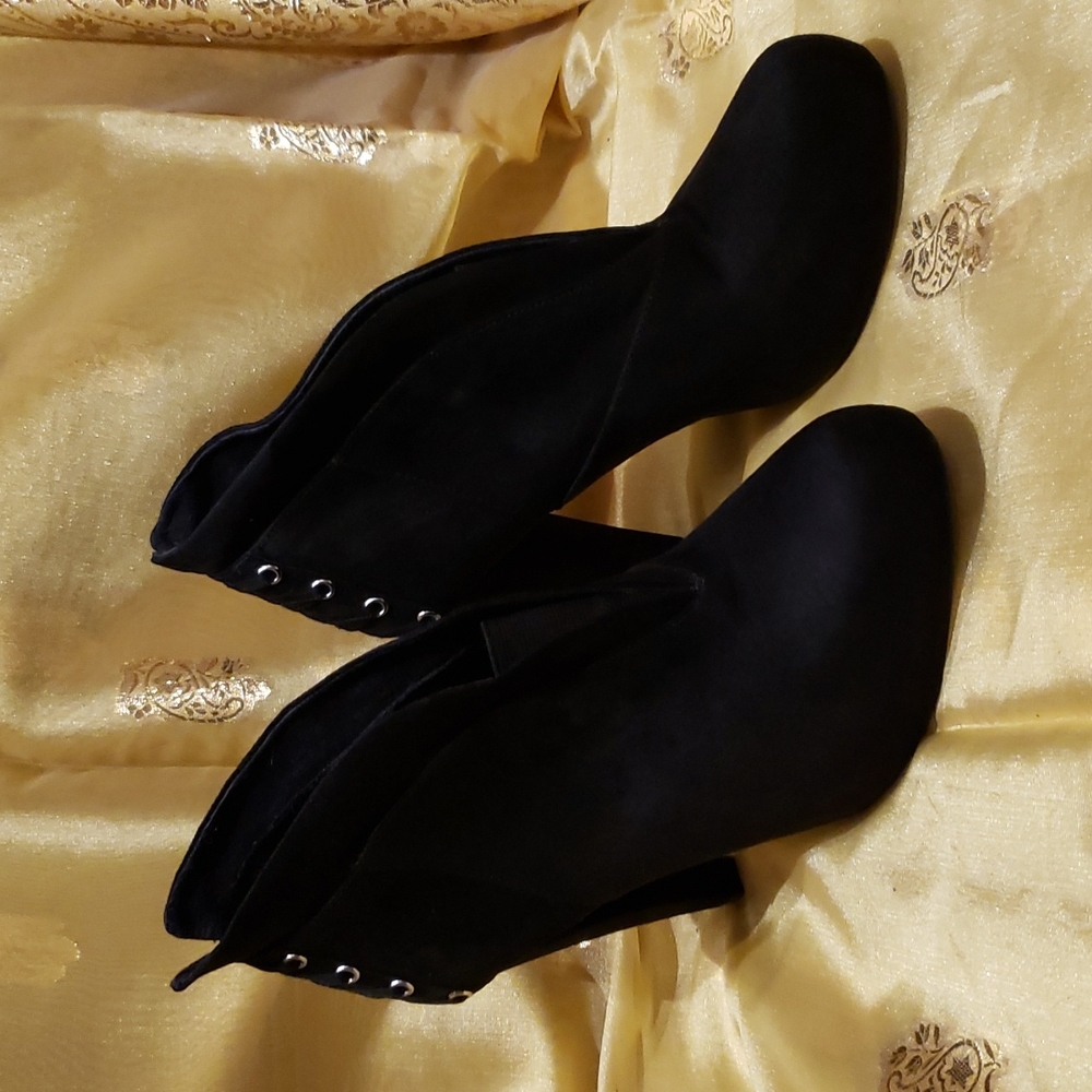 Guess Ankle Boots right out of an 80s MTV video